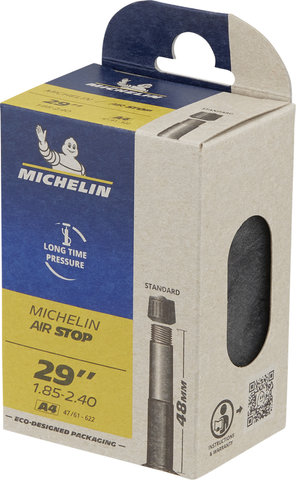 Michelin Cámara de aire A4 Airstop para 29" - universal/47-622 a 61-622/Válvula Schrader (AV)/29 x 1,85-2,4 AV 48 mm/48 