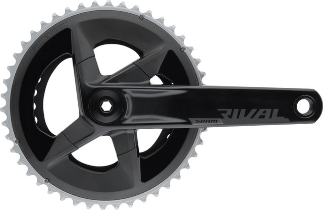 SRAM Juego de bielas Rival DUB 2x12 velocidades - black/175,0 mm 33-46