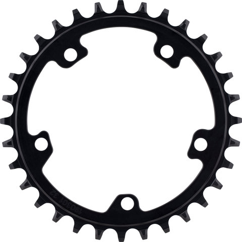 Wolf Tooth Components CAMO Aluminium Round Chainring for Shimano HG+ 12-speed Chains - black/32 