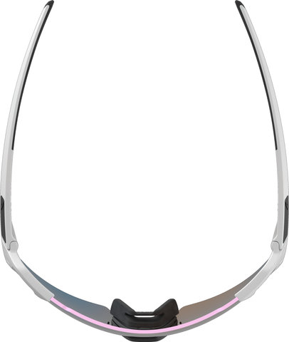 Alpina Turbo Air Q-Lite Sports Glasses - white gloss | mirror pink