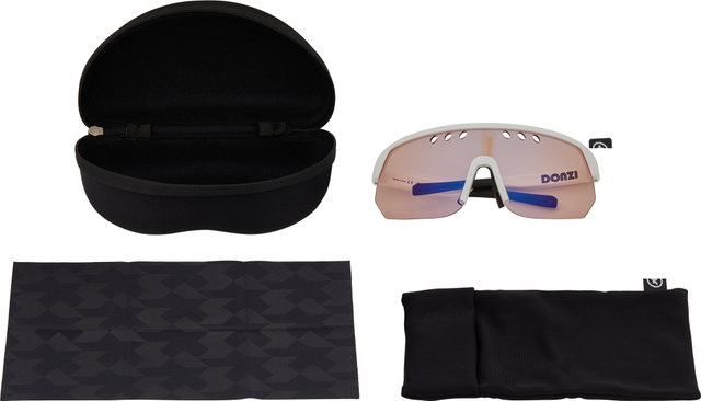 ASSOS Donzi Photochromic Sportbrille - white/fotodynamic
