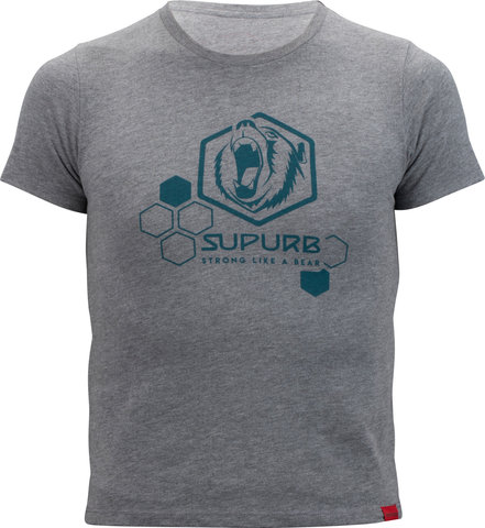 SUPURB Casual T-Shirt - grey melange/L
