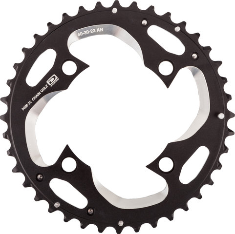 Shimano XT FC-M782 10-speed Chainring - black-silver/40 