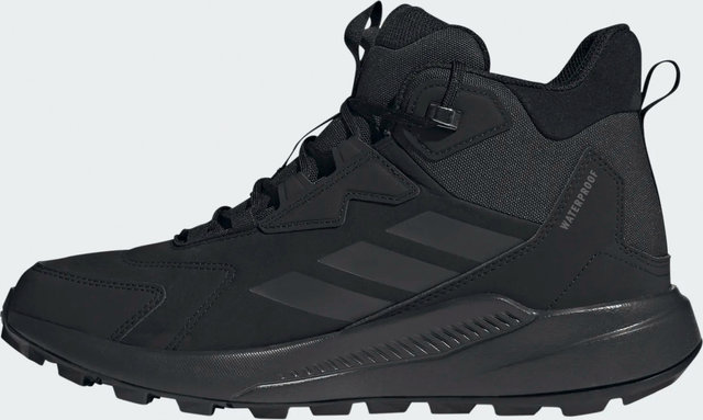 adidas Outdoor TERREX Anylander Mid Lea CP Wanderschuhe - cblack carbon grefou | 45 1/3