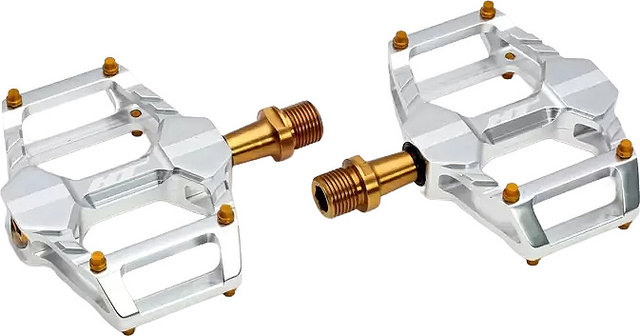 HT AR06T CHEETAH pedales de plataforma - plata | 83 mm | 68 mm