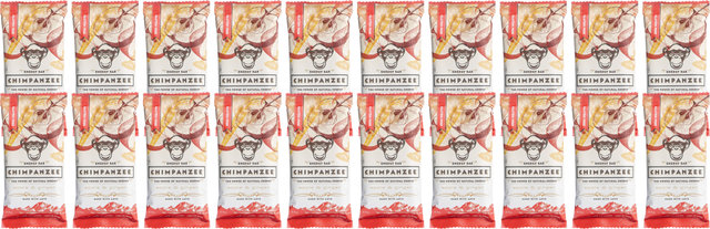Chimpanzee Barre Energy Bar - 20 pièces - apple & ginger/1100 g