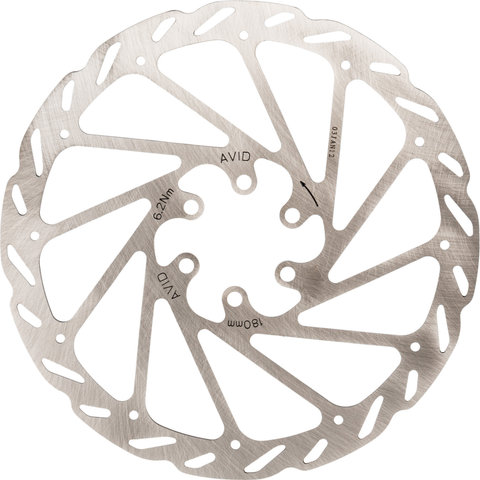 Avid Disco de frenos G2 Clean Sweep 6 ag. p. Juicy / Code / Elixir 1 / BB7 - universal/180 mm
