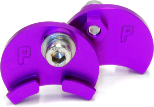 PAUL Set de Porte-Câbles Croisés Moon Unit Cable Carrier - purple/set (roue avant et arrière)