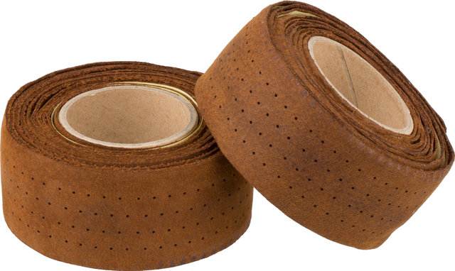 Selle Italia Cinta de manillar de cuero - marrón