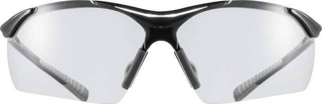uvex lunettes de sport sportstyle 223 - black-grey/transparent