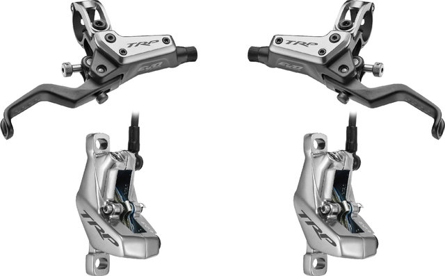 TRP EVO Pro freno de disco V+H set freno de disco - plata/Set/left/right (side-specific)