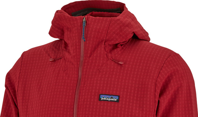 Patagonia Chaqueta con capucha R1 TechFace Hoody - wax red/M Patagonia Chaqueta con capucha R1 TechFace Hoody - wax red/M