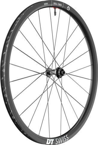 DT Swiss GRC 1100 DICUT 30 Disc Center Lock 28" Wheelset - black/142 mm/100 mm/28"/Shimano Road/100 mm/Shimano Road/100 mm/142 mm