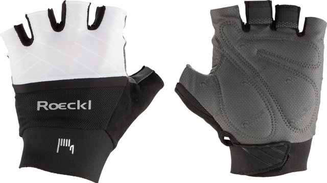 Roeckl Bonau 2 Half-finger gloves - black white | M | 8