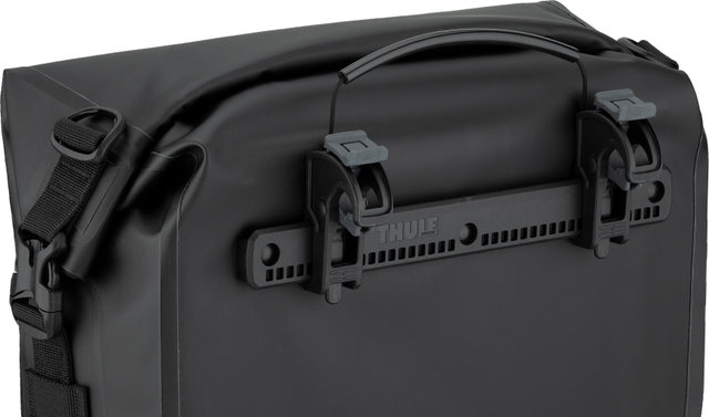 Thule Portaequipajes Tour Rack + bolsa de bicicleta Shield Pannier M - black