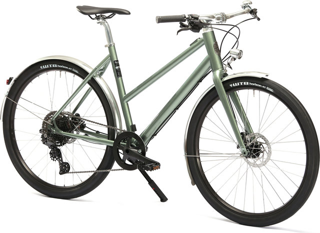 Pelago Bicycles Bicicleta Eléctrica de Trekking Lovisa 27,5" - laurel green/27,5" (650B)/170,0 mm/S/M