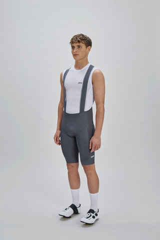POC Raceday Bib Shorts Trägerhose - sylvanite grey | L