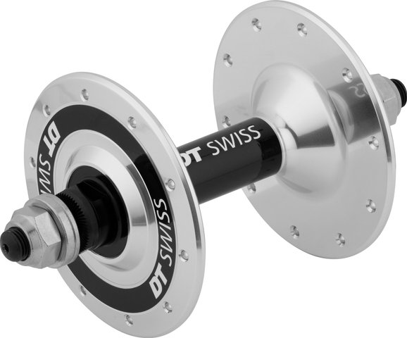 DT Swiss Buje delantero 370 Track - negro-plata/20