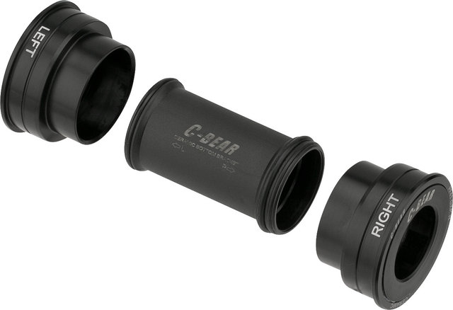 C-BEAR BB86 SRAM GXP Race Bottom Bracket, 41 x 86.5 mm - black/Press Fit BB86