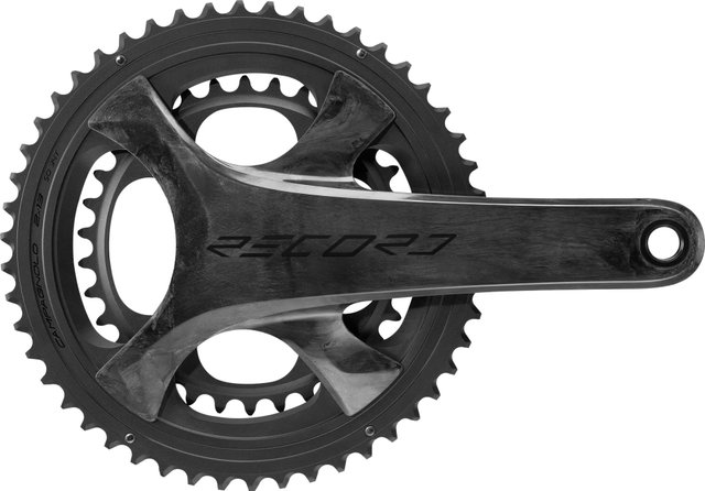 Campagnolo Record 2 x 13 crank arm set - black | 165,0 mm | without chainring