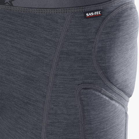 EVOC Shorts de Protection Crash Pants - carbon grey/M
