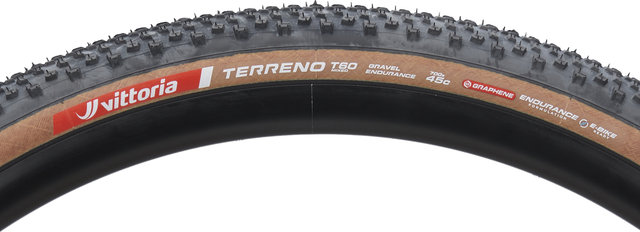 Vittoria Terreno T60 Mixed G2.0 TLR 28" folding tyre - black-brown/45-622/45 mm/28 