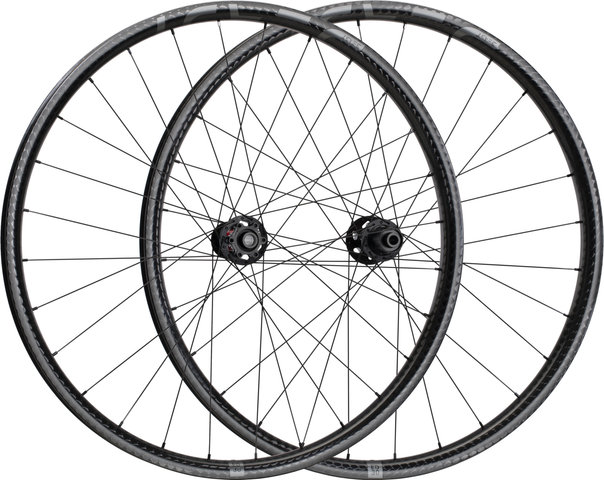 BEAST Components ED30 Disc 6-Loch Boost Carbon 29" Laufradsatz - carbon-schwarz/29" Satz (VR 15x110 Boost + HR 12x148 Boost) Shimano