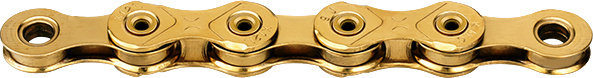 KMC Chaîne X12L cirée 12 vitesses - titan nitrid gold