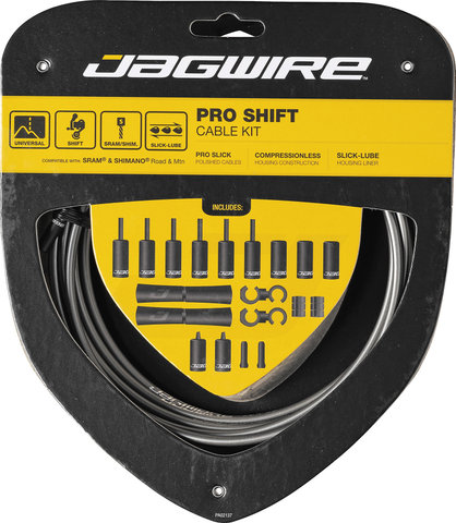 Jagwire Set de Câbles de Vitesses 2X Pro - ice gray