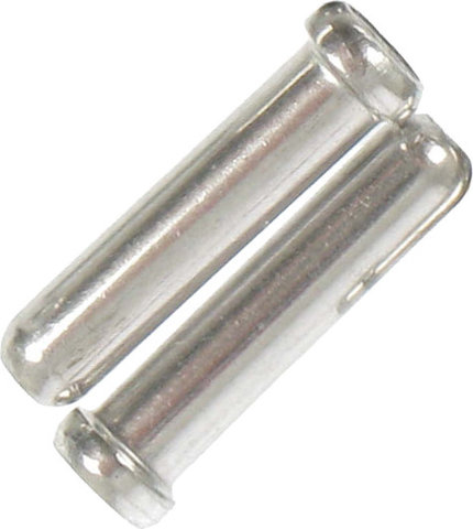 Jagwire Endtüllen für Brems-/Schalt-Innenzug - 2 Stück - silver