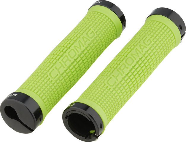 Chromag Squarewave Lock On Lenkergriffe - tight green/142 mm
