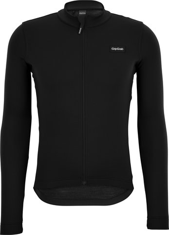 GripGrab EXPLR Merinotech Thermal Long Sleeve Jersey - black/M