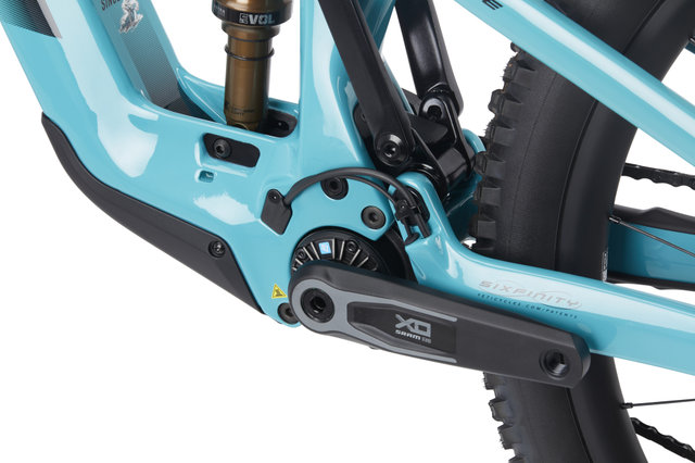 Yeti Cycles Vélo électrique de montagne MTe T3 X0 AXS Carbon 29" - turquoise/160 /160,0 mm/44 /L/29"