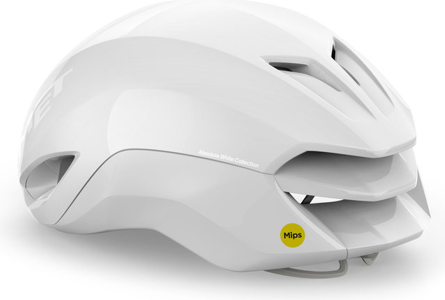 MET Manta 3 road cycling helmet - absolute white gloss | 52 - 56 cm