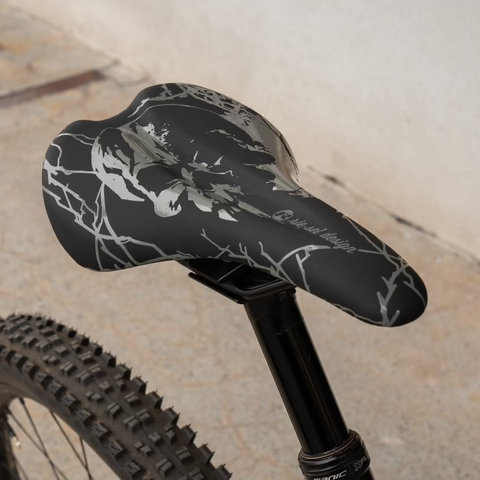 rie:sel design Saddle - skull | 255 mm | 145 mm