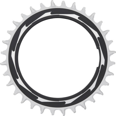 SRAM Chainring T-Type XX SL Eagle Transmission Thread Mount 3 mm - black-silver/32 