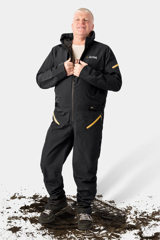 dirtlej Dirtsuit Core Edition Loose Cut v.2 - graphite-honey/M
