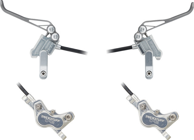 Trickstuff Piccola HD titane av+ar set frein à disque - argenté-argenté/gauche/droite (spécifique)/Ensemble
