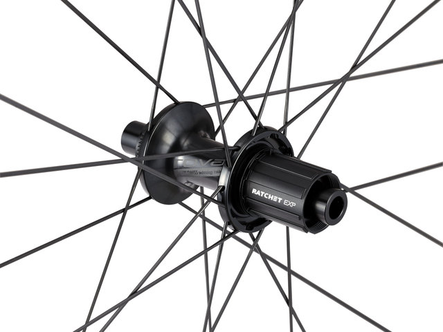 Specialized Roval Rapide CLX II Carbon Disc Center Lock 28" Wheelset - satin carbon-gloss white/100 mm/Non Boost/Shimano Road/28"/142 mm/Non Boost