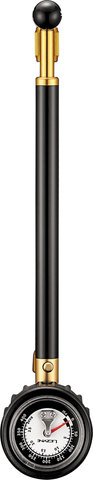 Lezyne Shock Drive Suspension Pump - black-gold