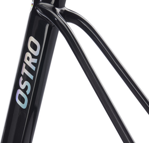 Factor Kit de Cadre en Carbone OSTRO V.A.M. Disc T47a SRAM DUB Modèle 2023 - chrome | 58 cm, 130 mm x 42 cm, SB 25 mm