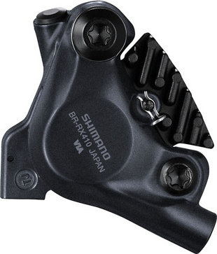 Shimano GRX BR-RX410 Bremssattel - schwarz | Hinterrad
