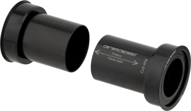 CeramicSpeed BB386EVO SRAM DUB Coated Bottom Bracket, 46 x 86.5 mm - black/BB386 Evo