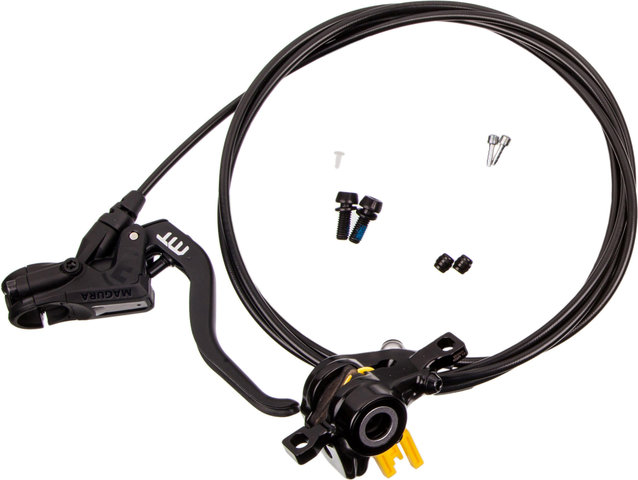 Magura MT4 Carbotecture® Disc Brake - polished black anodized/Set/Flip-Flop (non-side-specific)