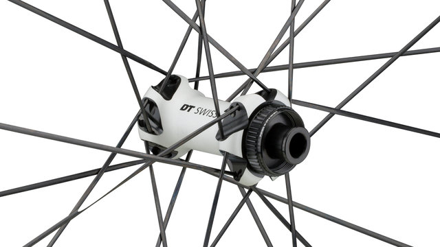 DT Swiss Juego de ruedas GR 1600 SPLINE 25 Disc Center Lock 28" - negro | 142 mm | 100 mm | 28" | SRAM XDR | 100 mm | 100 mm | 142 mm