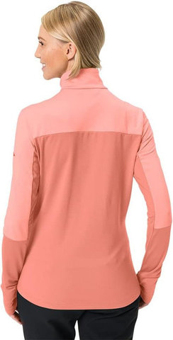 VAUDE Pull polaire pour femme Livigno Halfzip II - hibiscus pink | XS