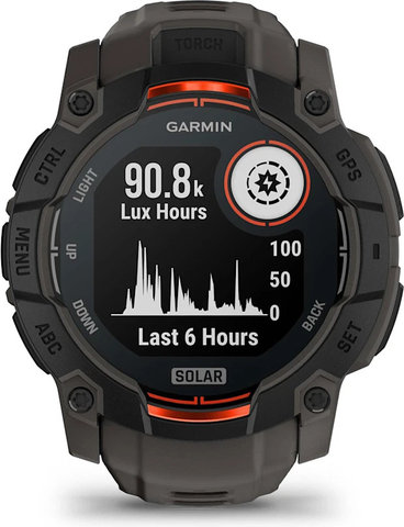 Garmin Instinct 3 50 mm Solar GPS multisport smartwatch - 