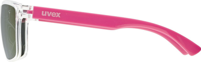 uvex rookie glasses - clear pink | mirror pink