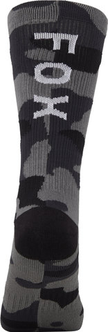 Fox Head Chaussettes Fox Camo Crew - black camouflage/43 - 47