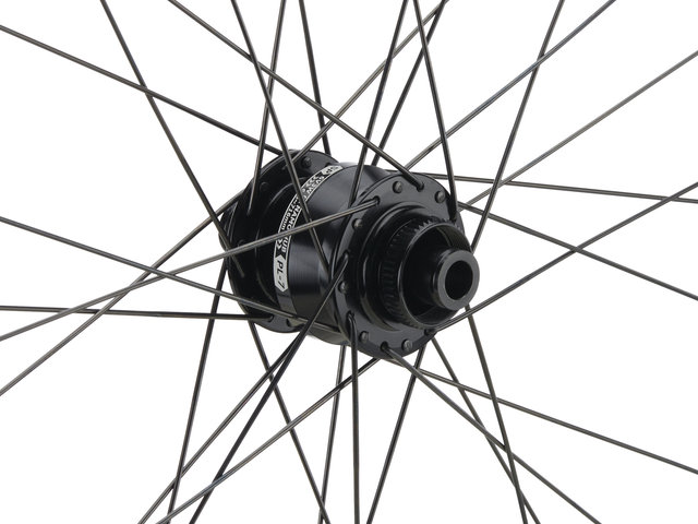 bc basic Set de Roues Race Ultegra Disc Center Lock 28" - noir | Set de 28" (avant 12x100 Dynamo + arrière 12x142) Shimano